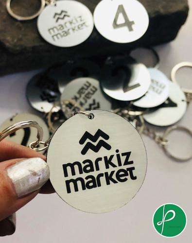 جاسوئیچی تبلیغاتی دو رو حک (اعداد و لوگو) مولتی استایل