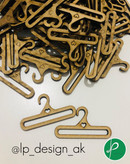 چوب لباسی مینیاتوری مخصوص گیفت لباس عروس