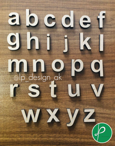 پک بیس خام حروف کوچک انگلیسی ام دی اف 5 میل خام