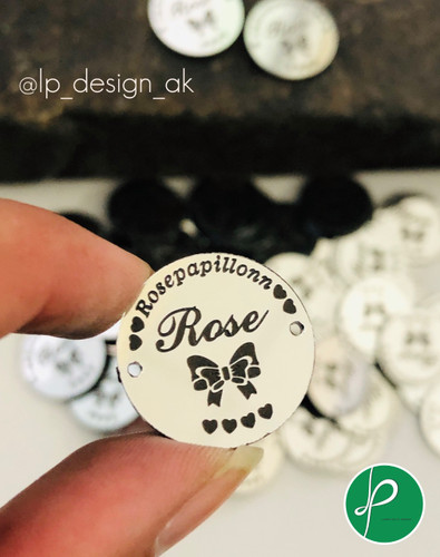 لیبل مولتی استایل دایره قطر 2 سانت (سوراخ دار)